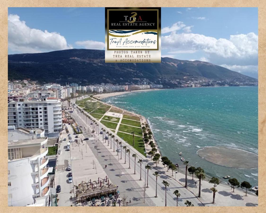 Trea Accomodations - Suite Lungomare Vlorë Exteriör bild