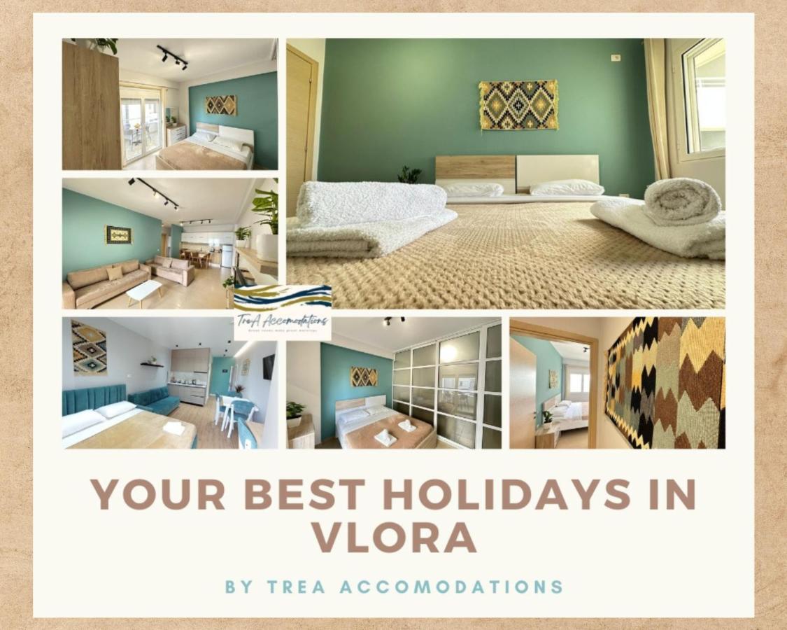 Trea Accomodations - Suite Lungomare Vlorë Exteriör bild